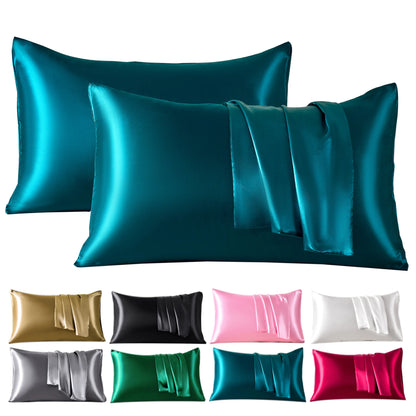 Mist Satin Pillowcase, Pair