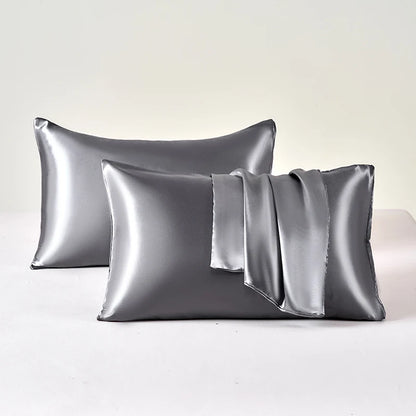 Mist Satin Pillowcase, Pair