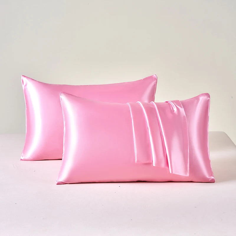 Mist Satin Pillowcase, Pair