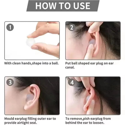 Quiet Silicone Earplugs