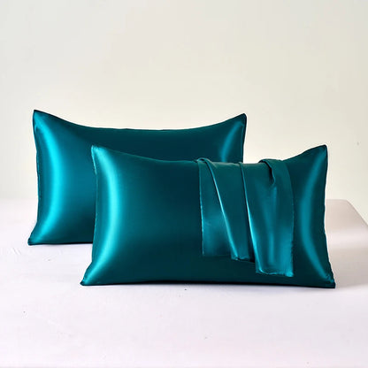 Mist Satin Pillowcase, Pair