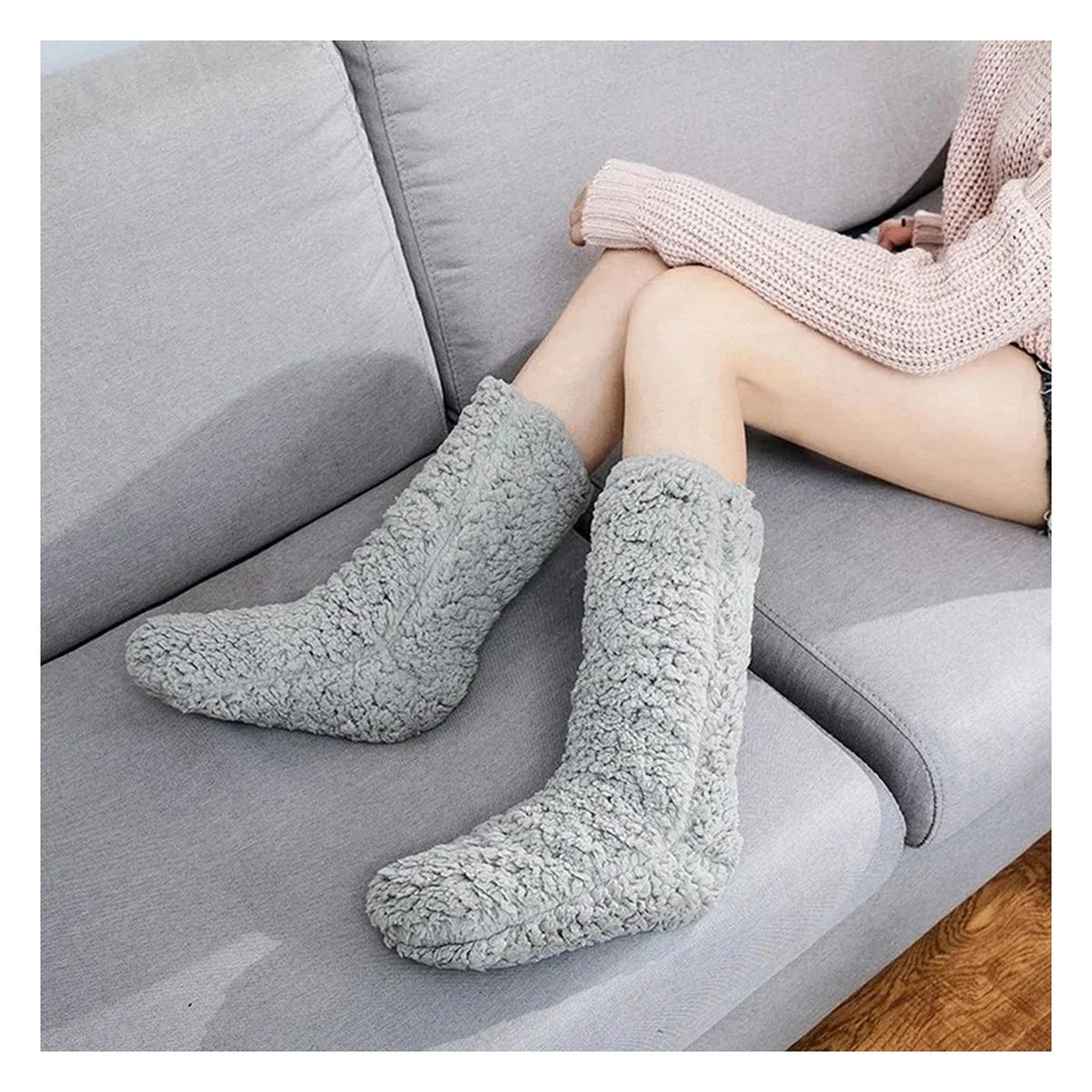 Hearth Fleece Bed Socks
