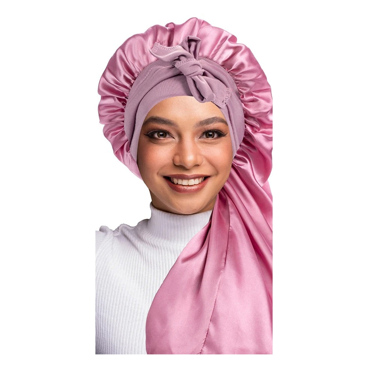Mist Satin Hair Turban