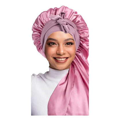 Mist Satin Hair Turban