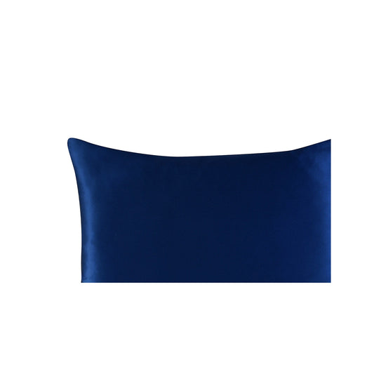 Vela Mulberry Silk Pillowcase, Pair — Navy